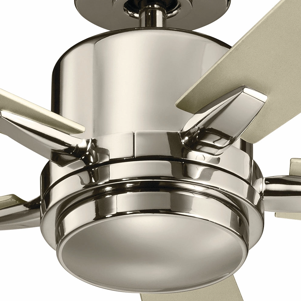 Lucian Elite 52"Ceiling Fan Polished Nickel