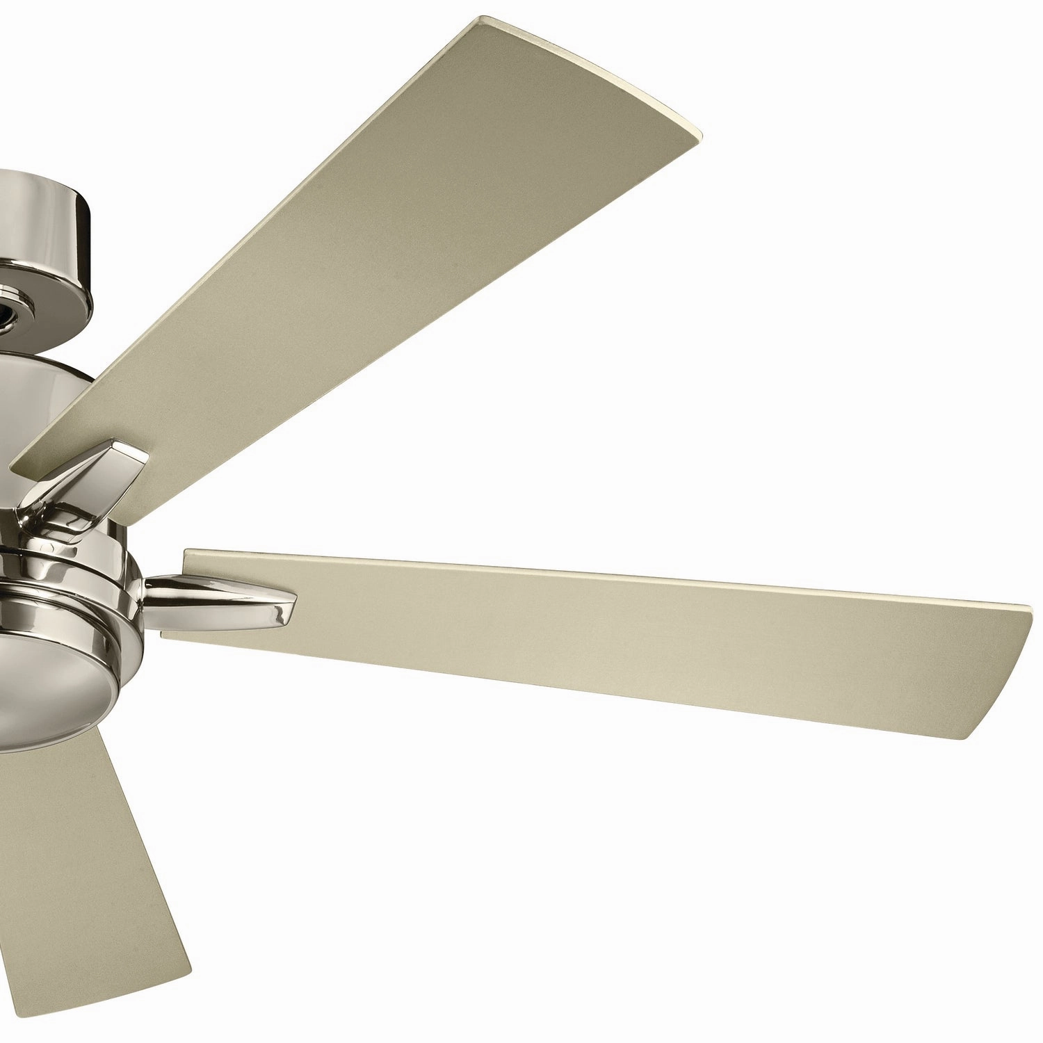 Lucian Elite 52"Ceiling Fan Polished Nickel