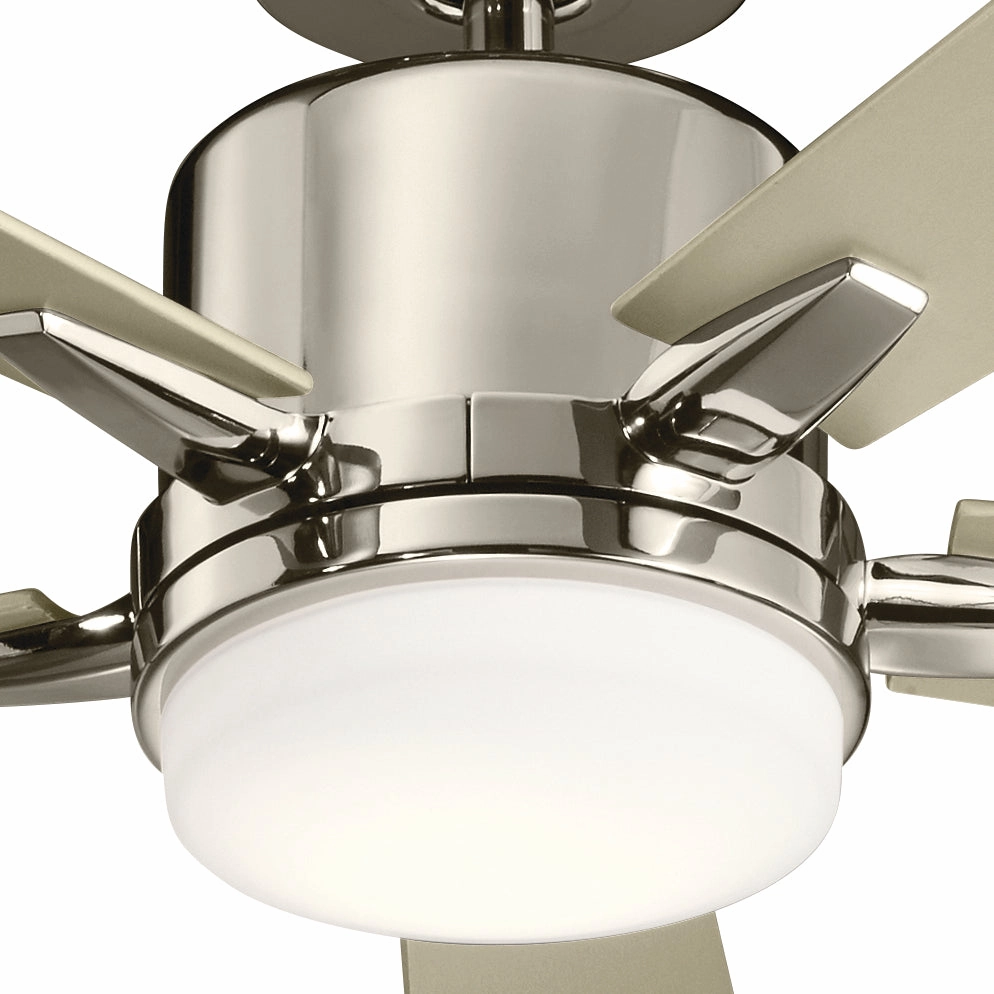 Lucian Elite 52"Ceiling Fan Polished Nickel