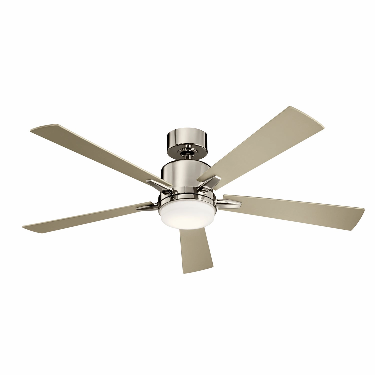 Lucian Elite 52"Ceiling Fan Polished Nickel