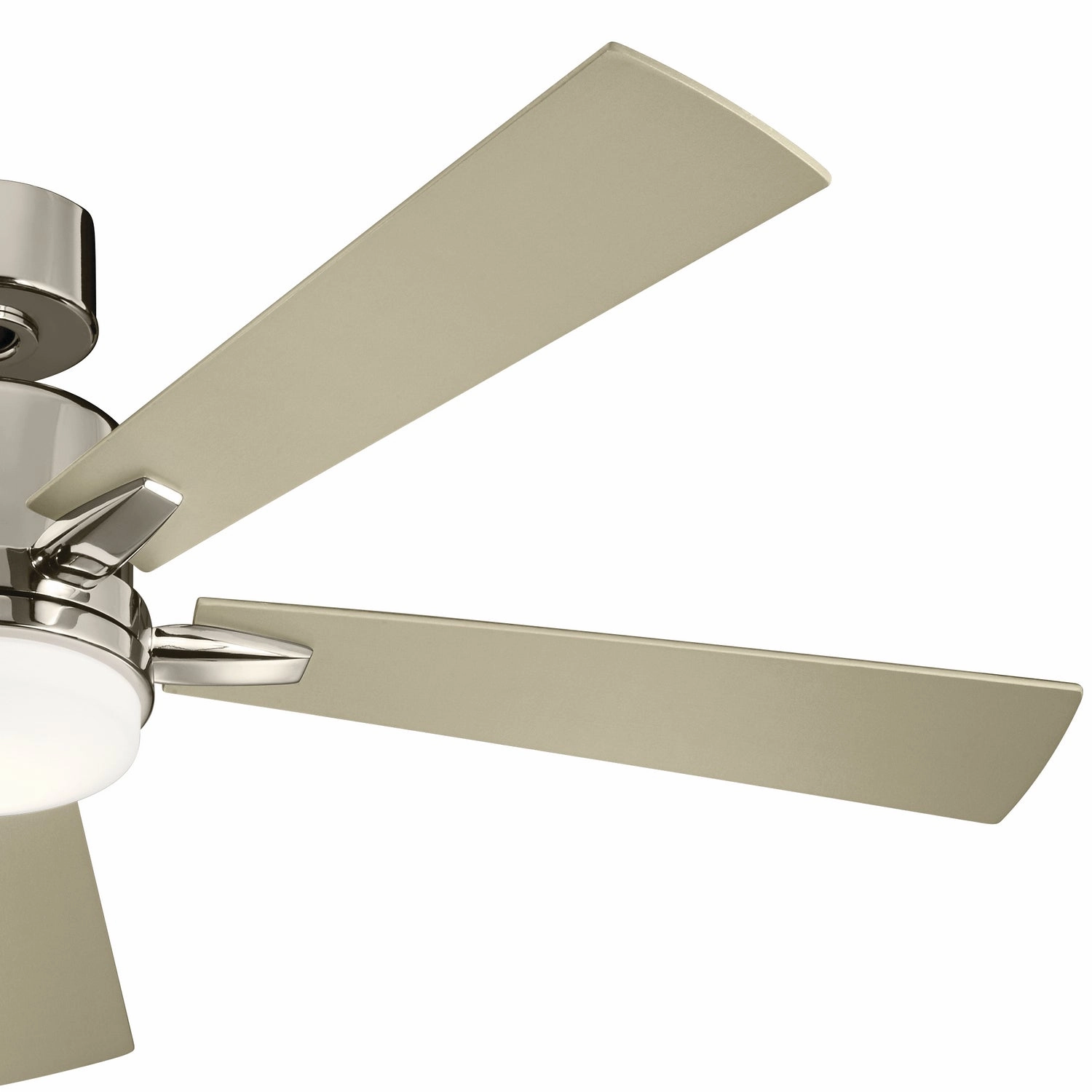 Lucian Elite 52"Ceiling Fan Polished Nickel
