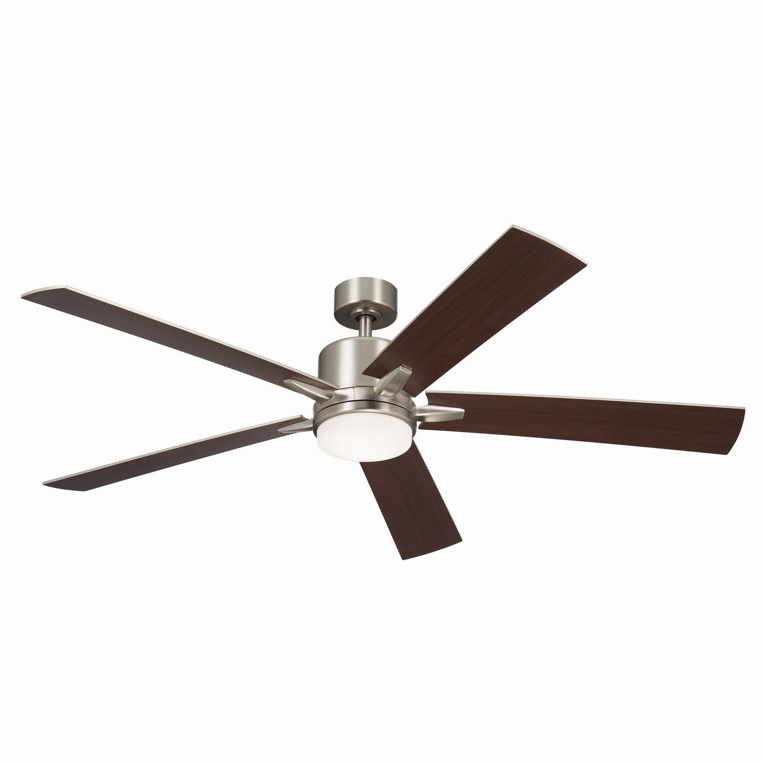 Lucian Elite XL 60"Ceiling Fan Brushed Nickel stylish medium fans for contemporary homes