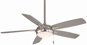 Lun-Aire 54" Ceiling Fan Brushed Nickel affordable medium fans for summer