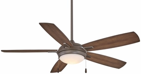 Lun-Aire 54" Ceiling Fan Oil Rubbed Bronze medium size fans for home ventilation