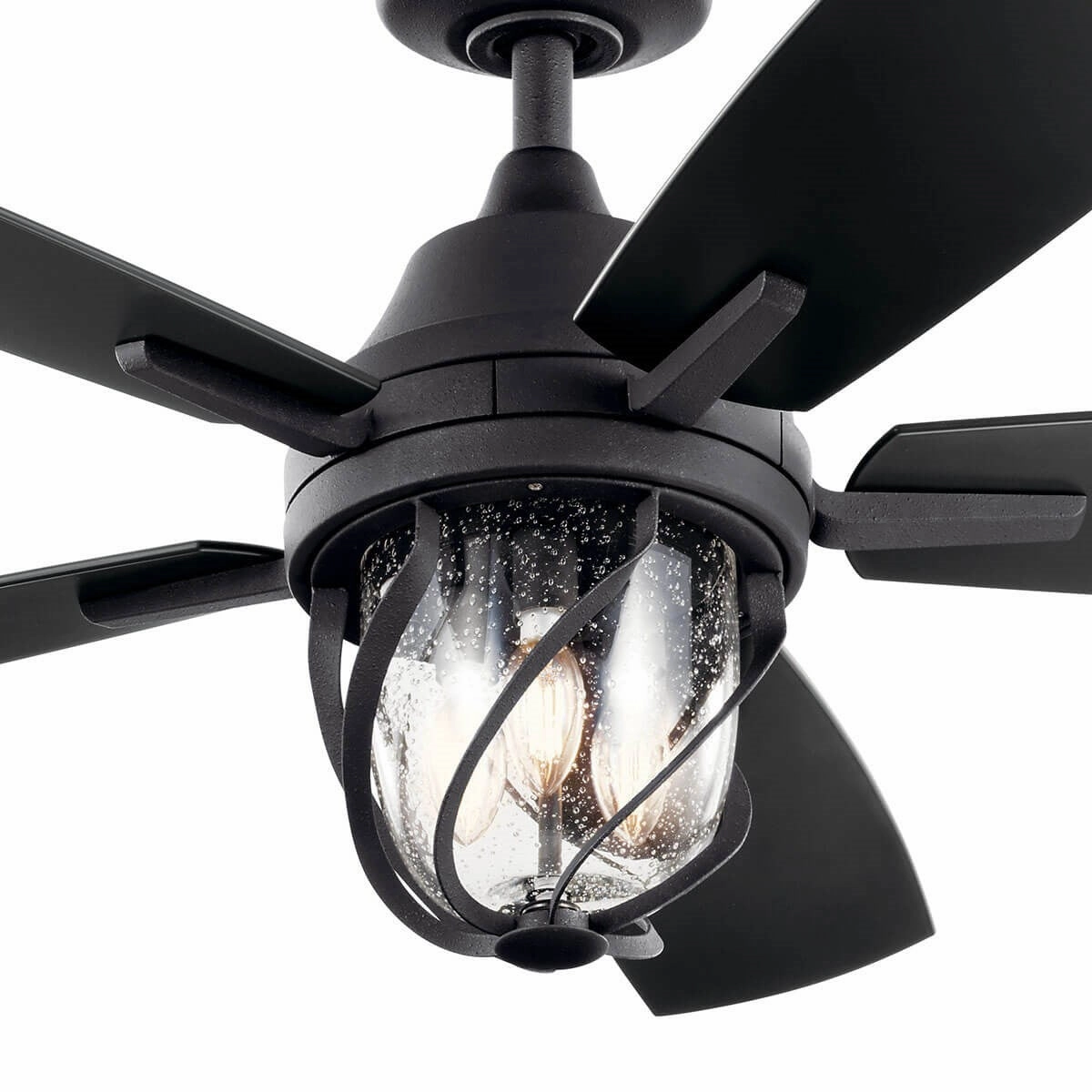 Lydra 52"Ceiling Fan Distressed Black