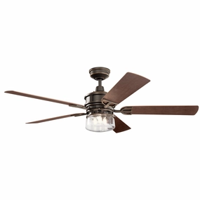 Lyndon 60"Ceiling Fan Olde Bronze stylish medium fans for contemporary homes