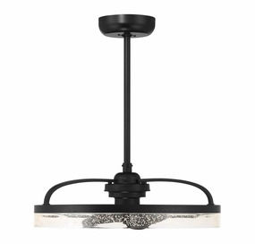 Lyria LED Fan D'Lier Matte Black best small fans for home and travel