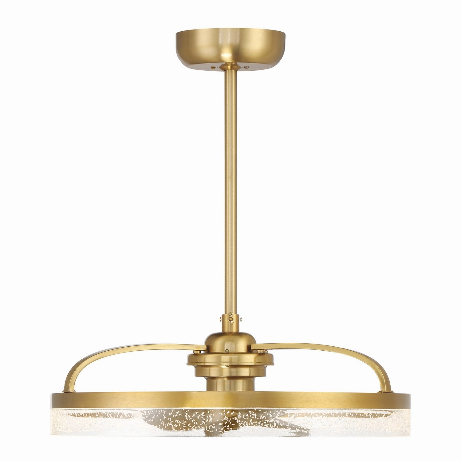 Lyria LED Fan D'Lier Warm Brass best small fans for home and travel
