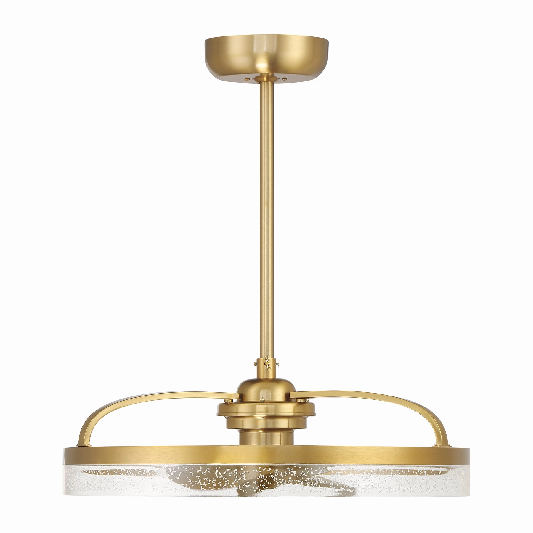 Lyria LED Fan D'Lier Warm Brass