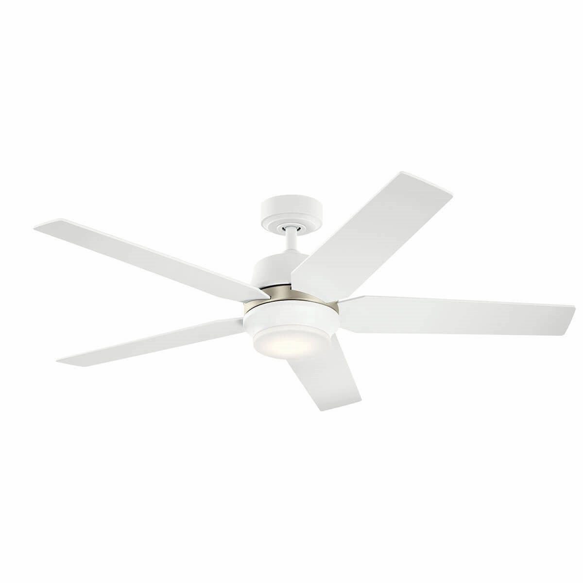Maeve 52"Ceiling Fan Matte White affordable medium fans for summer