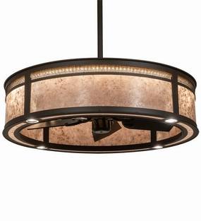 Maglia Semplice Four Light Chandel-Air compact small fans for bedrooms