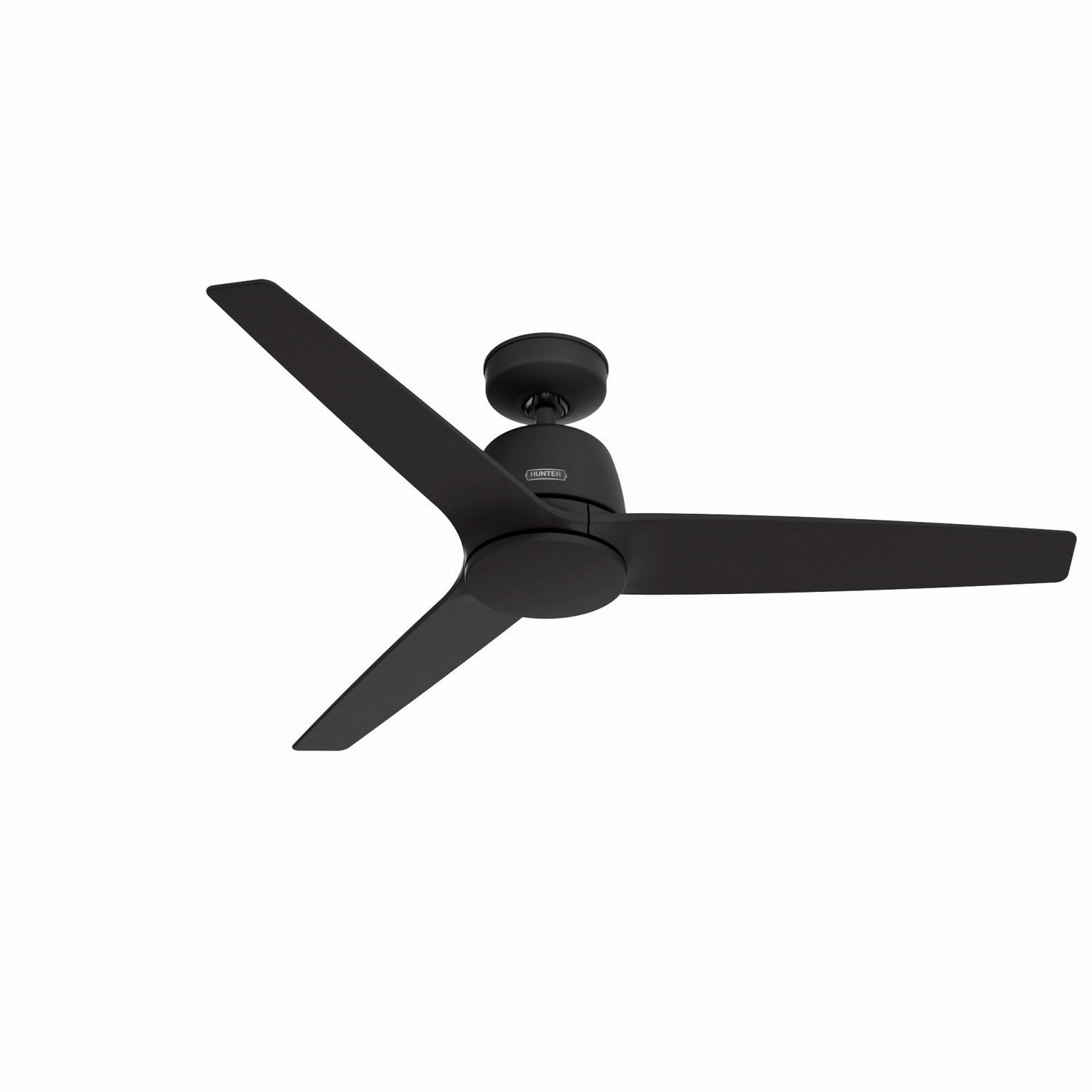 Malden 52"Ceiling Fan Matte Black oscillating medium fans with strong airflow