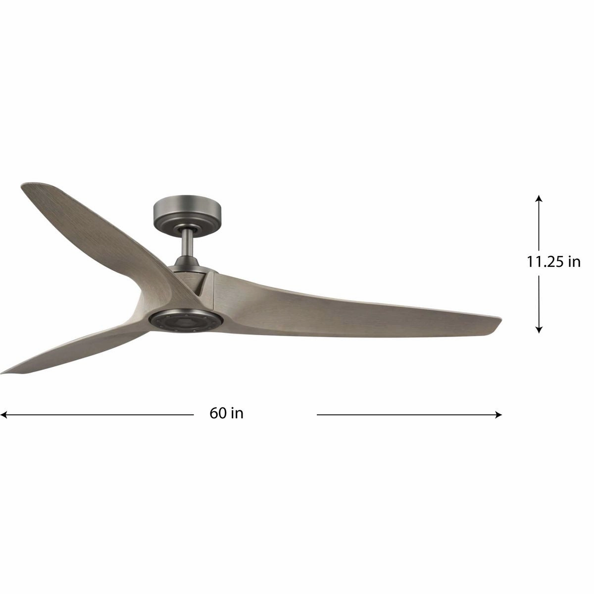 Manvel 60" Ceiling Fan Antique Nickel