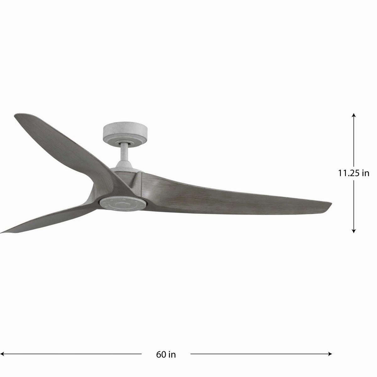 Manvel 60"Ceiling Fan Cottage White