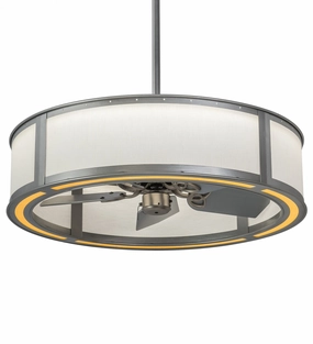 Maplewood LED Chandel-Air decorative fandeliers with lights