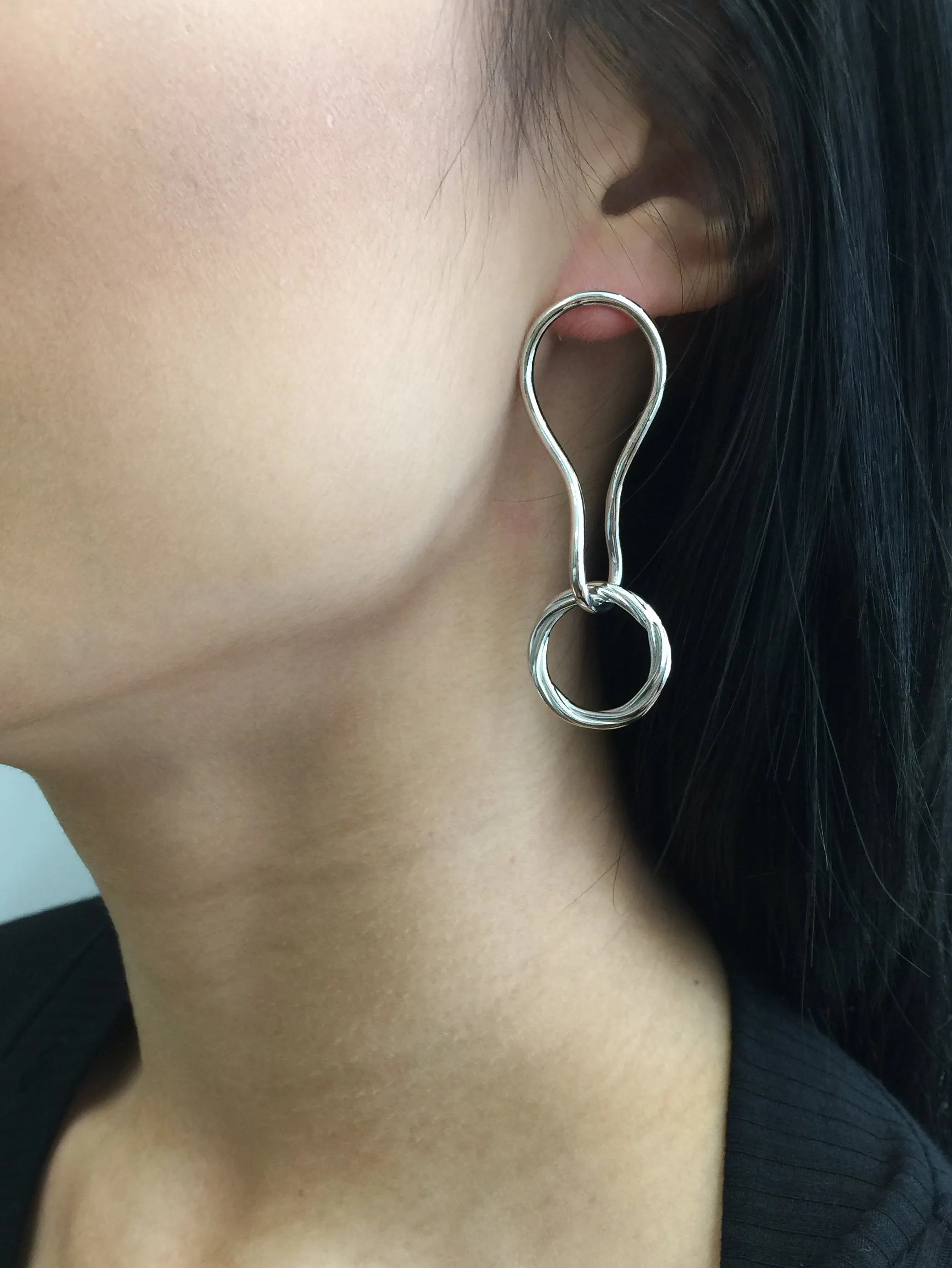Maria Black Jewellery Alvilda Earring, Silver