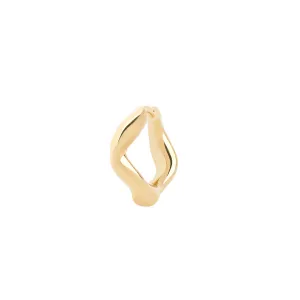 Maria Black Jewellery Anil Huggie 10, Gold HP (Single)
