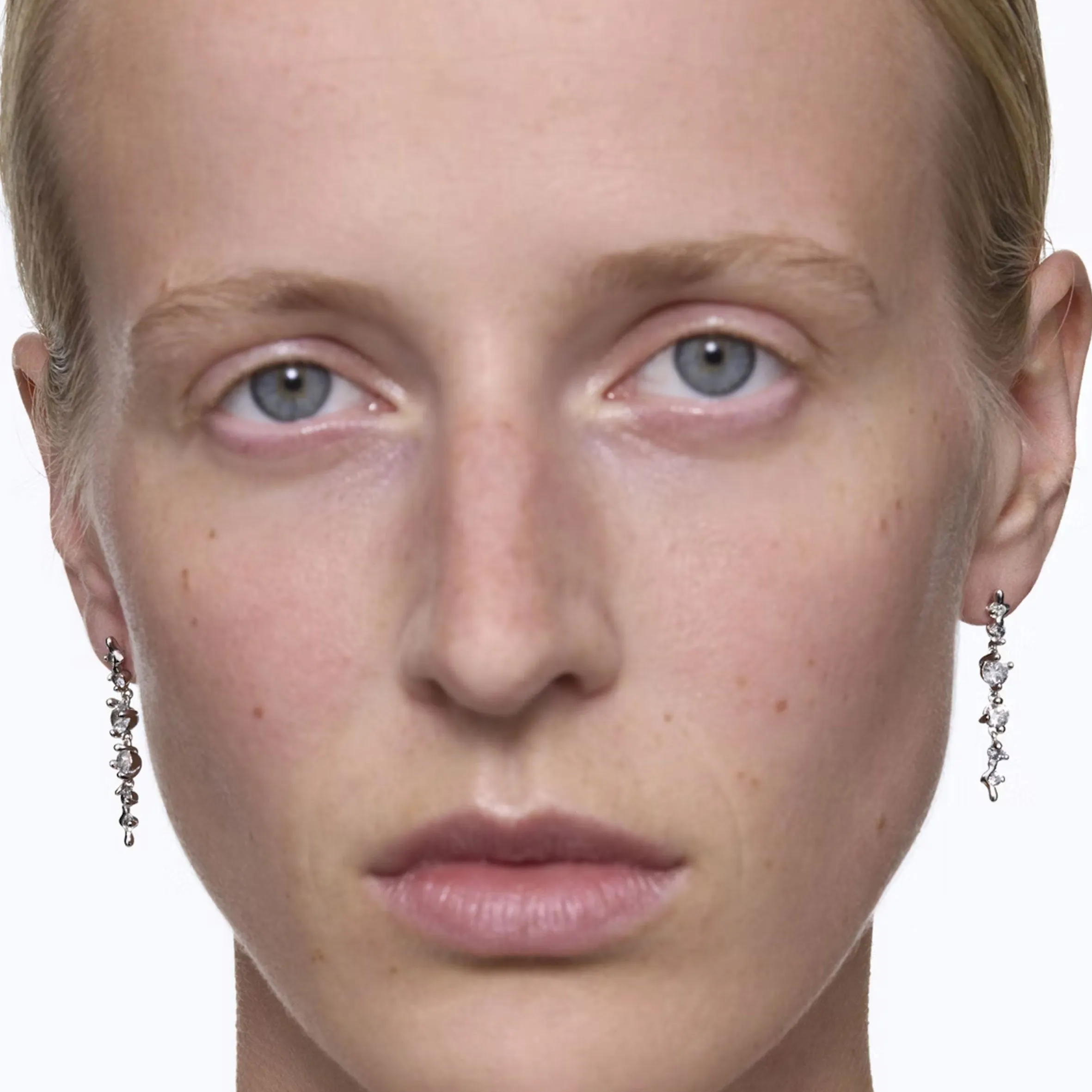 Maria Black Jewellery Arctic Earring Medium, Silver
