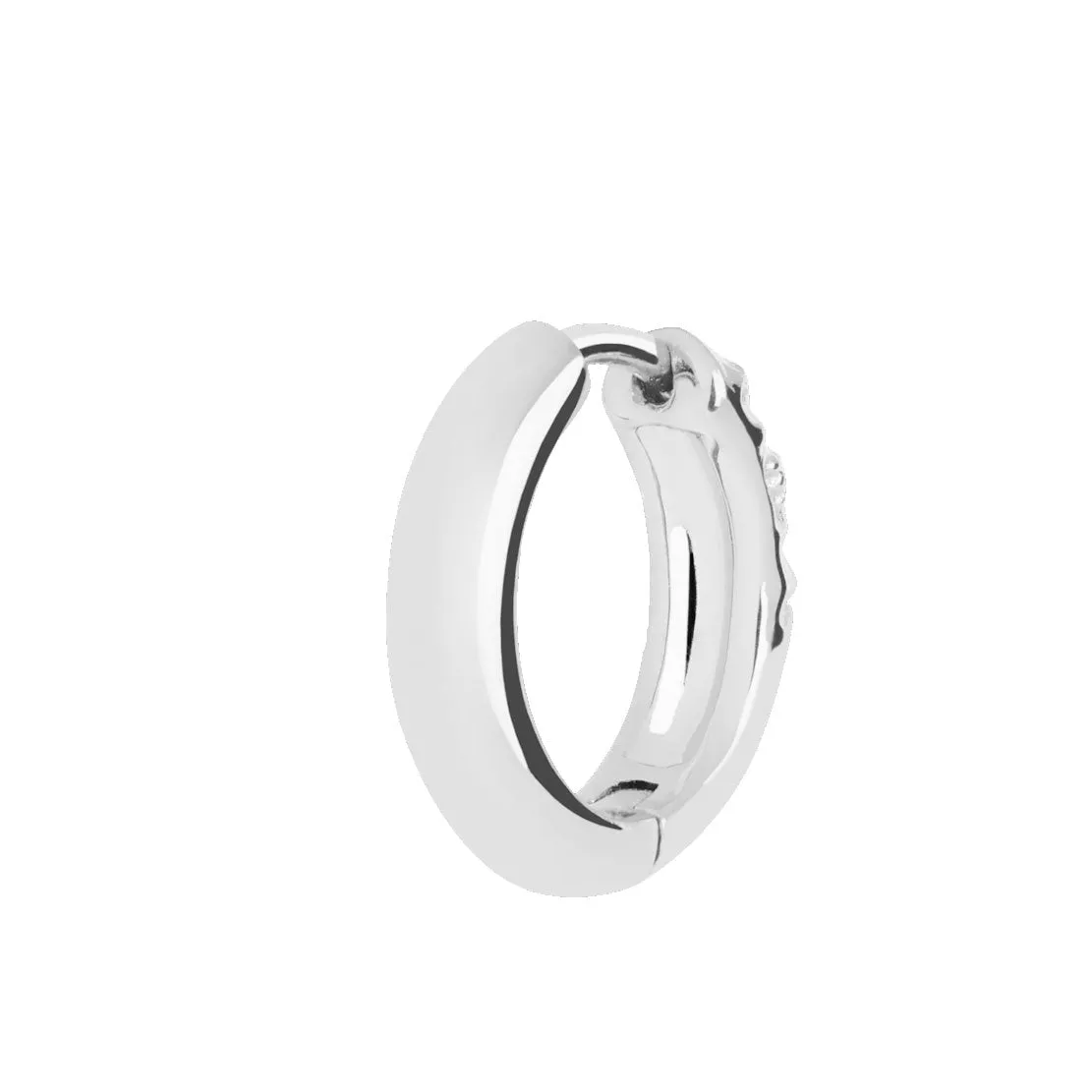 Maria Black Jewellery Axton Huggie 11, Silver