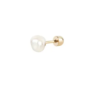 Maria Black Jewellery Baroque Stud, Gold