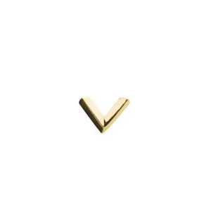 Maria Black Jewellery Check Earring, Gold