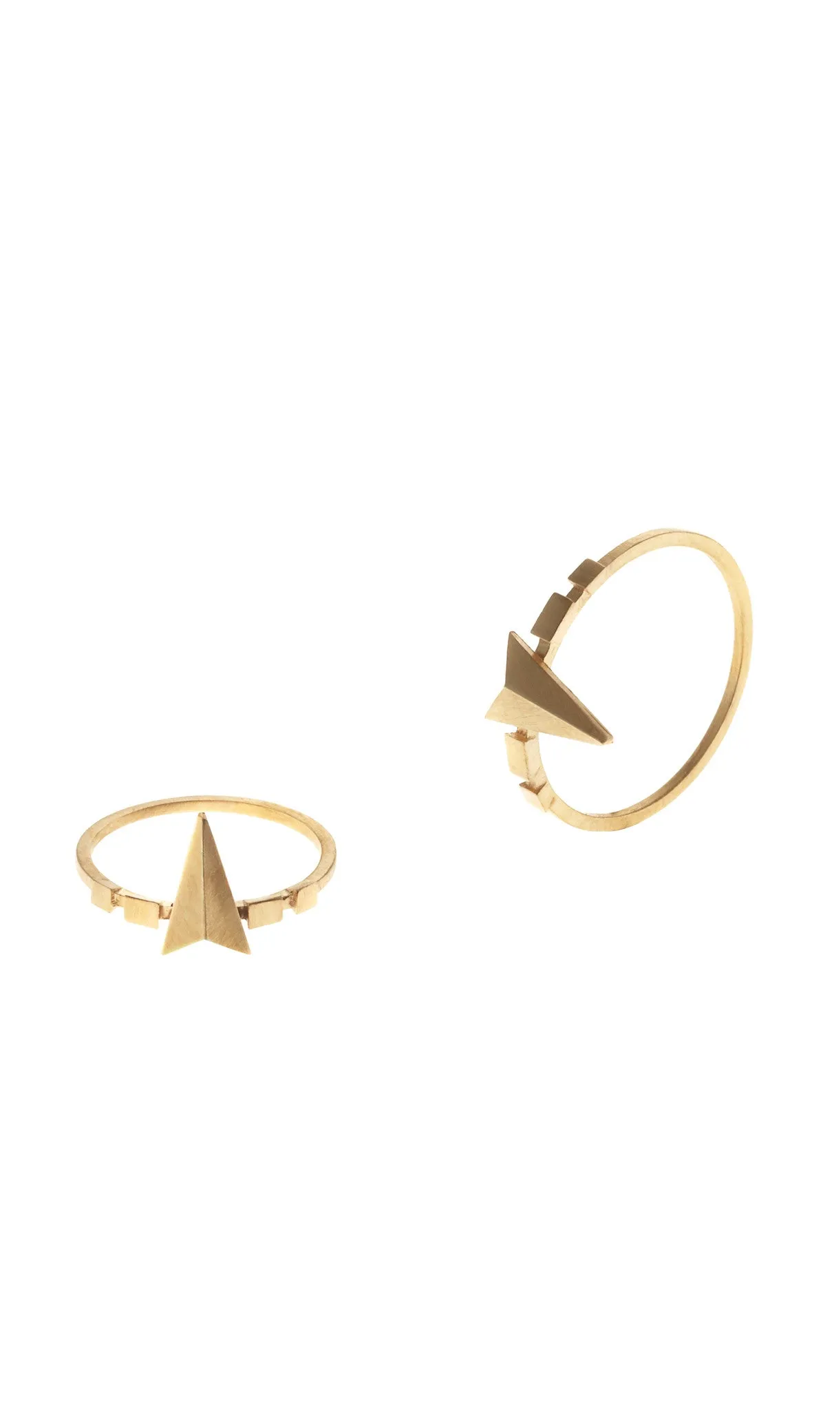 Maria Black Jewellery d'Or Ring, Matte Gold