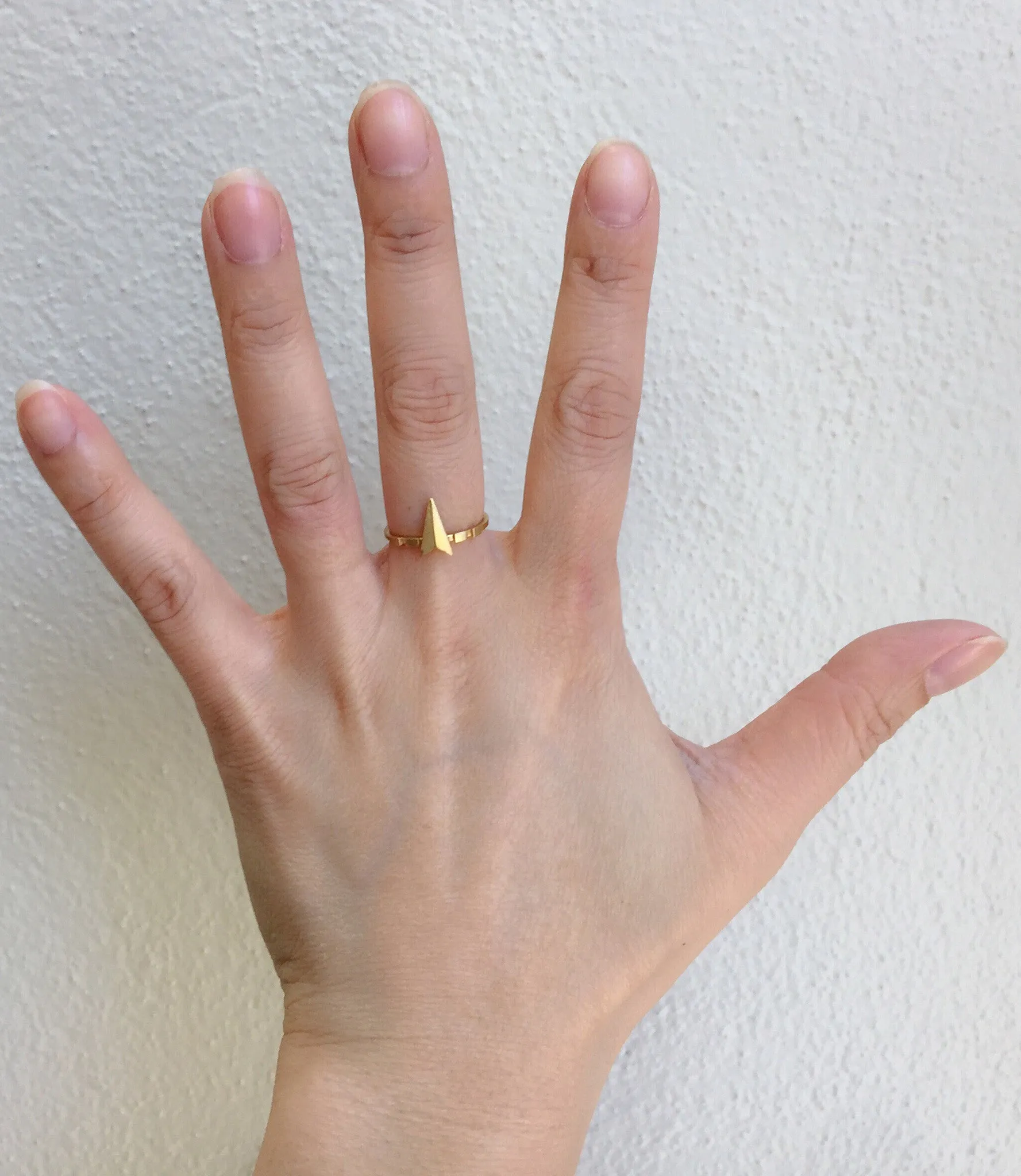 Maria Black Jewellery d'Or Ring, Matte Gold