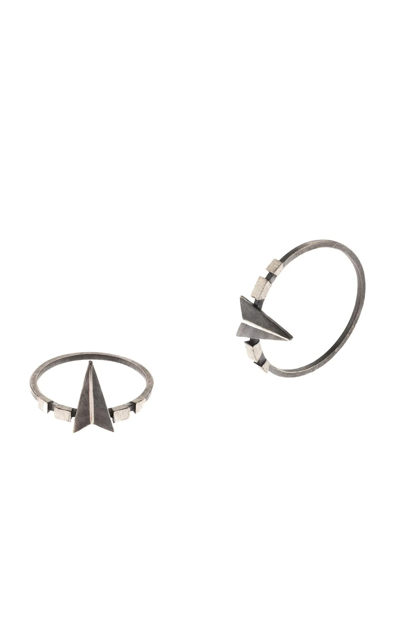 Maria Black Jewellery d'Or Ring, Oxidized Silver