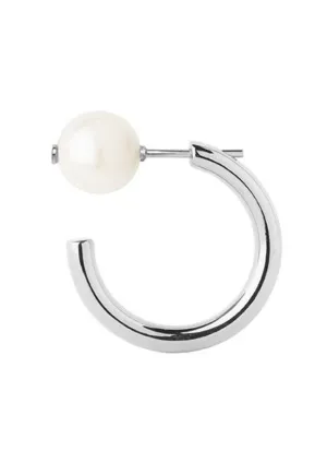 Maria Black Jewellery Elly Hoop, Silver