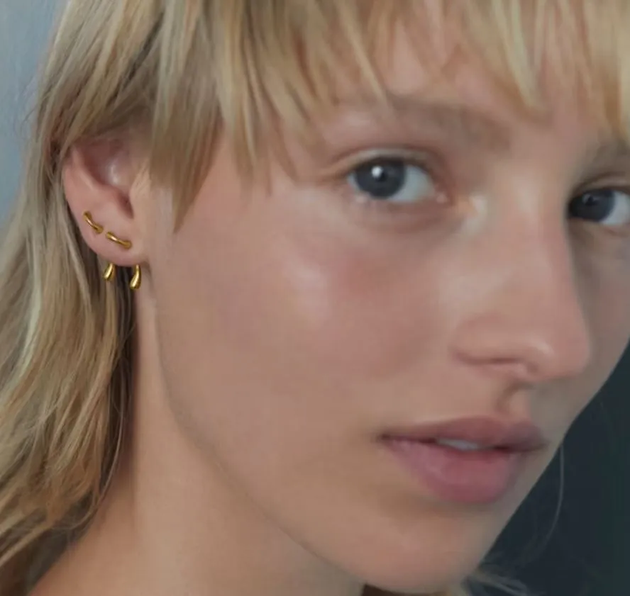 Maria Black Jewellery Havfruen Stud, Gold