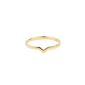 Maria Black Jewellery Hero Ring, Gold