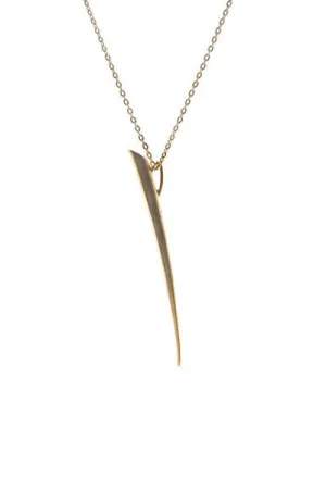 Maria Black Jewellery Jett Necklace, Gold