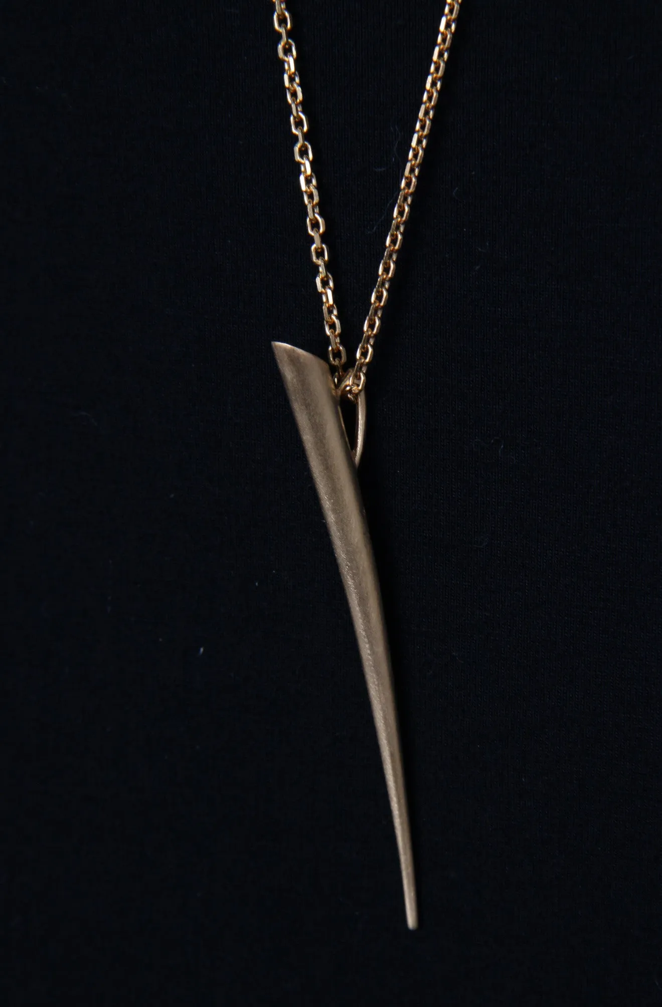 Maria Black Jewellery Jett Necklace, Gold