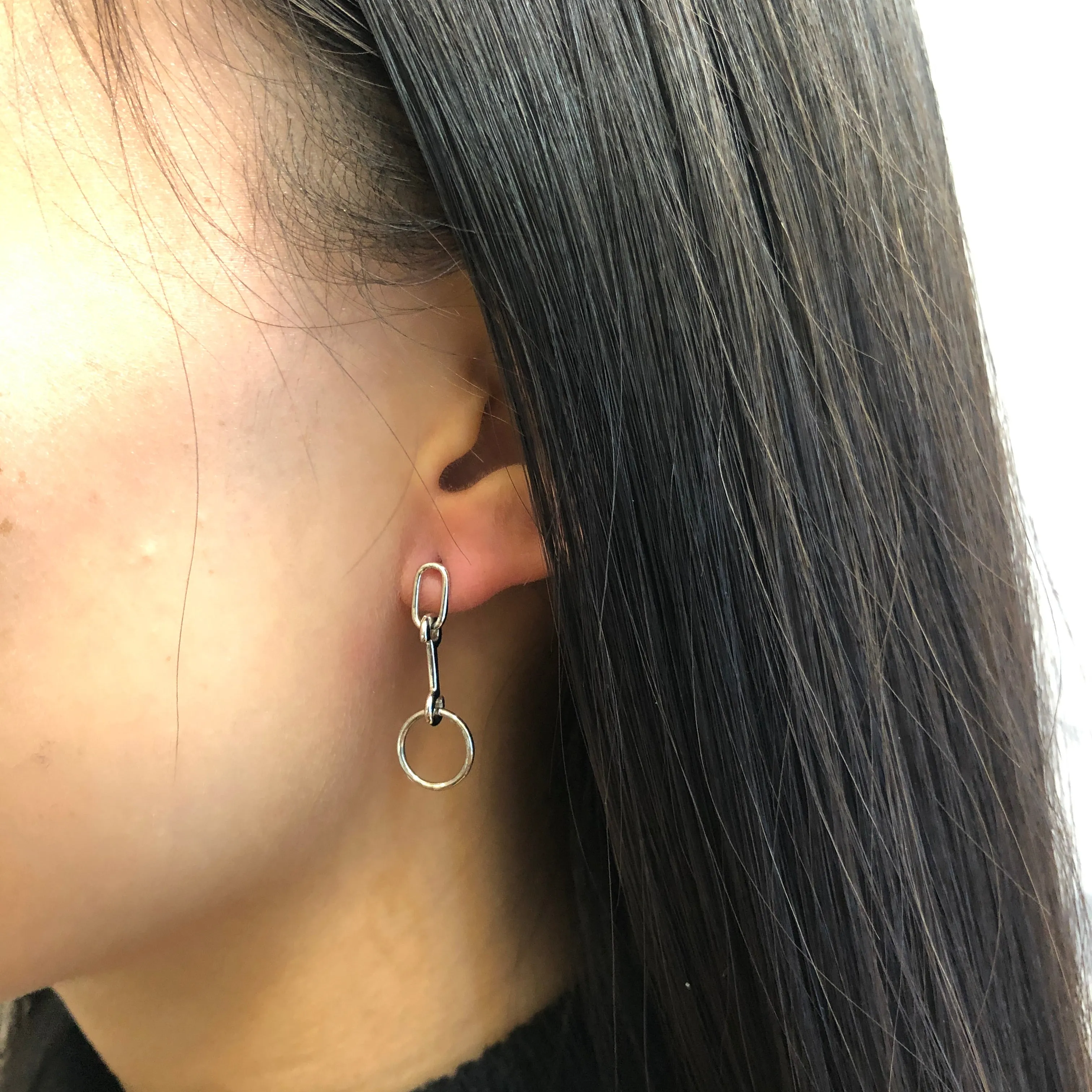 Maria Black Jewellery Knight Earring, Silver