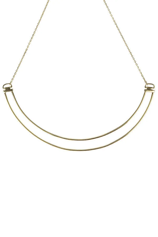 Maria Black Jewellery Love Bite Necklace, Gold