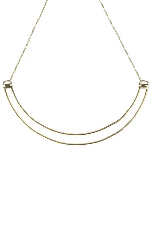 Maria Black Jewellery Love Bite Necklace, Gold