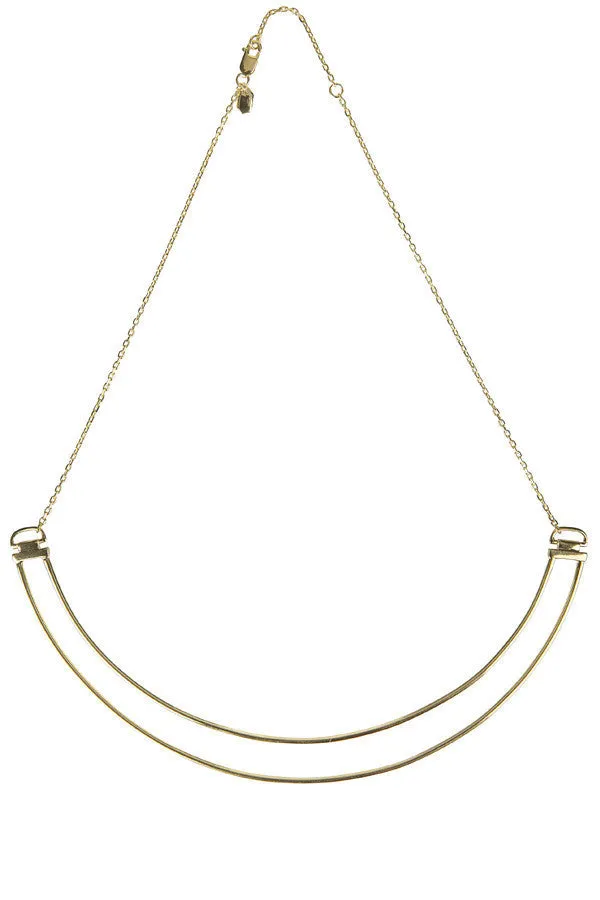 Maria Black Jewellery Love Bite Necklace, Gold