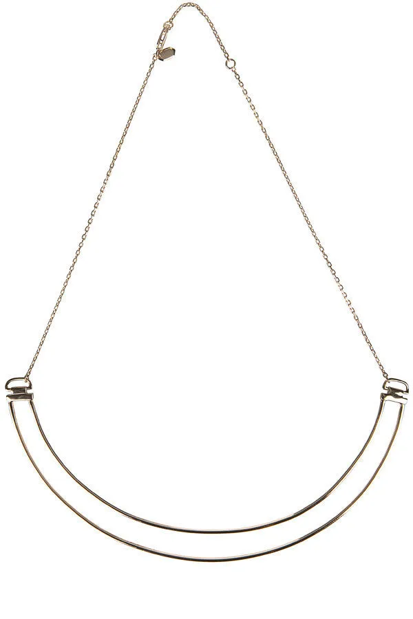 Maria Black Jewellery Love Bite Necklace, Rose Gold