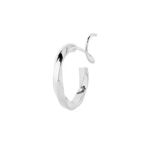 Maria Black Jewellery Marcelle Twirl Earring, Silver