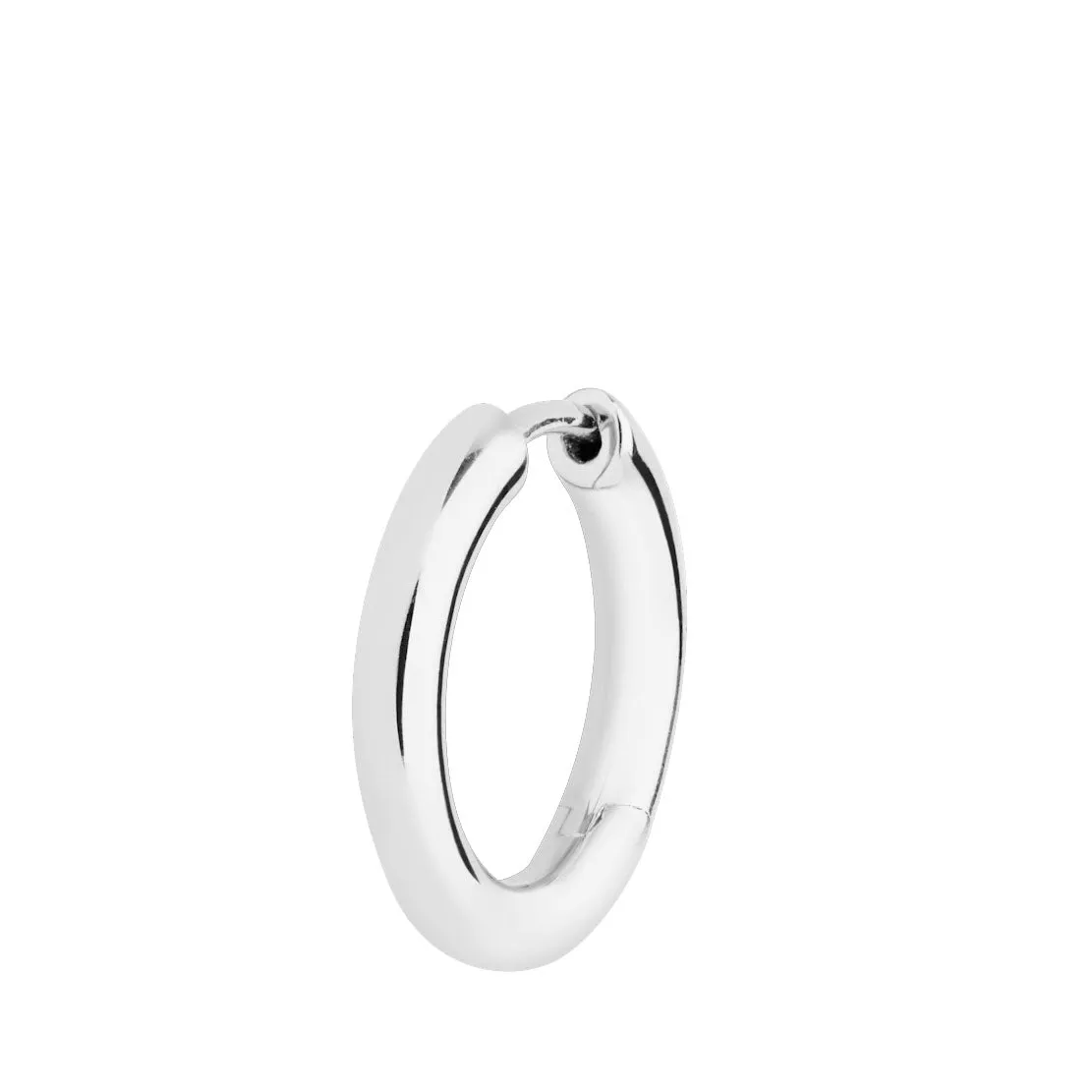 Maria Black Jewellery Marco 10 Huggie, Silver