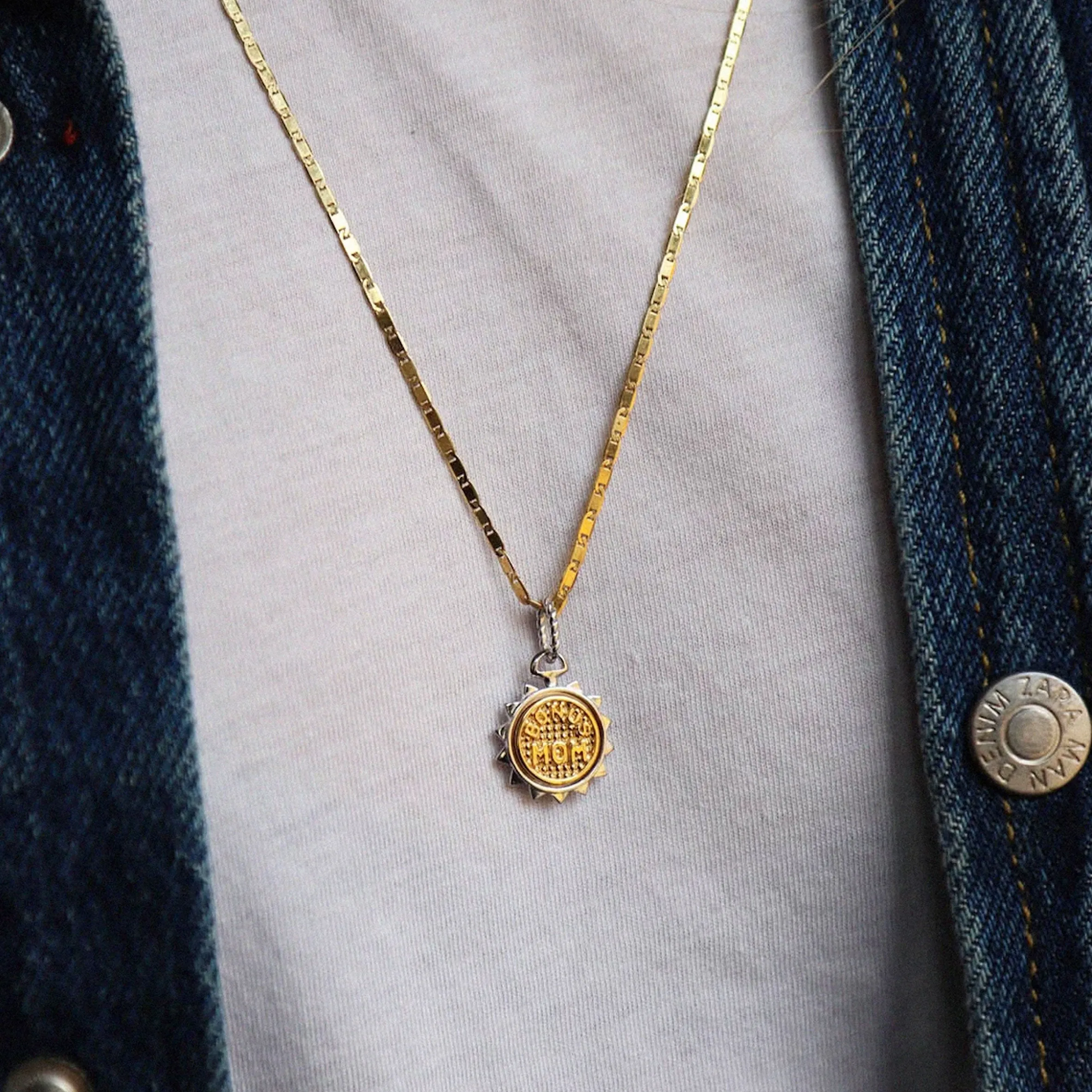 Maria Black Jewellery MB Bonus Mom Coin, Gold