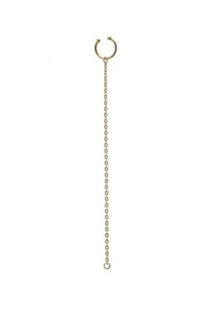Maria Black Jewellery Mono Earclip, Matte Gold