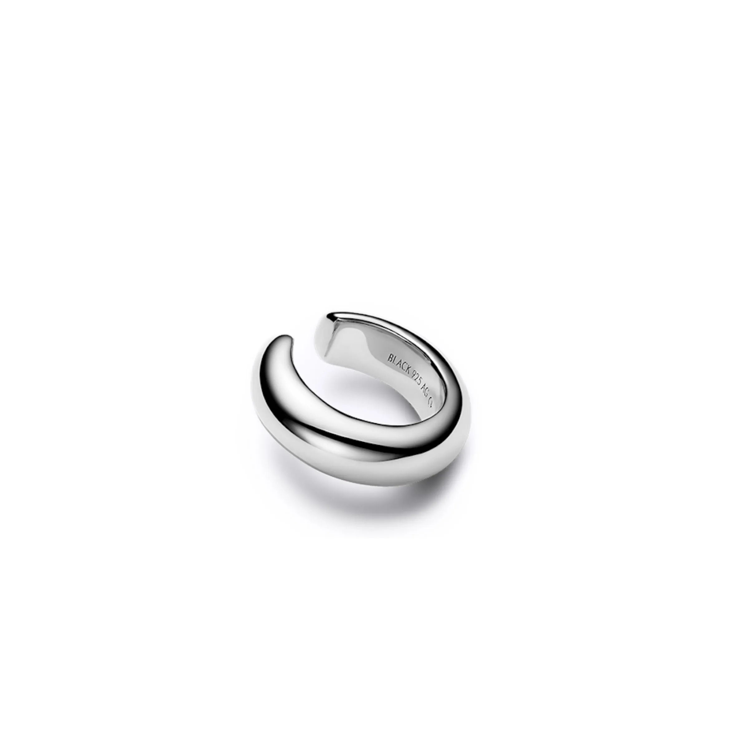 Maria Black Jewellery Omotesando Chuck Ear Cuff, Silver