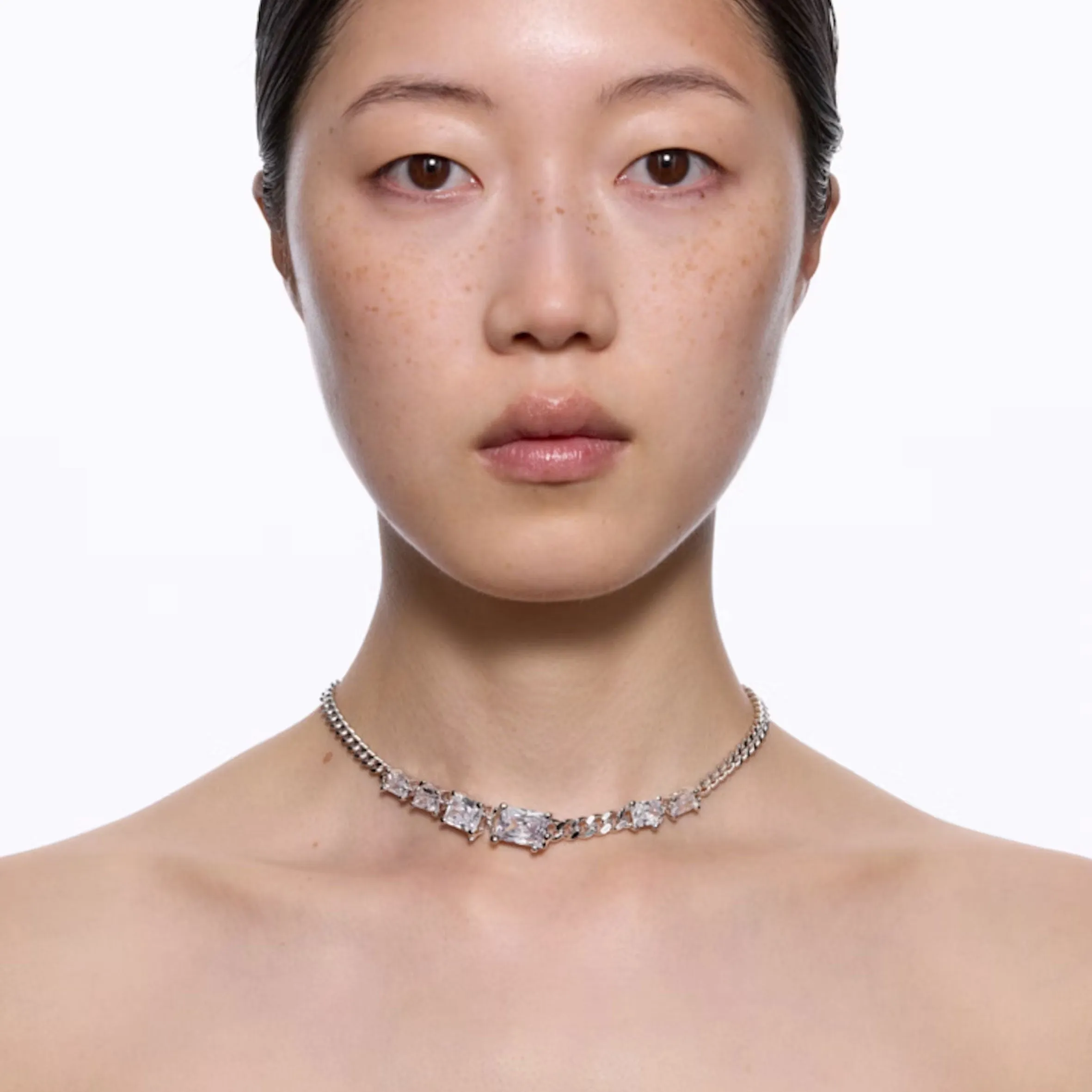 Maria Black Jewellery Roppongi Chandelier Necklace, Silver