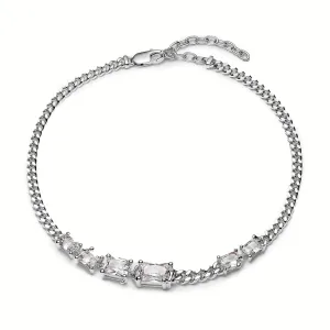 Maria Black Jewellery Roppongi Chandelier Necklace, Silver