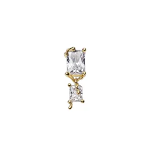 Maria Black Jewellery Roppongi Drop Earring, Gold