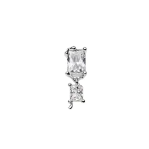Maria Black Jewellery Roppongi Drop Earring, Silver