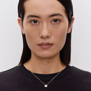 Maria Black Jewellery Roppongi Drop Necklace, Gold