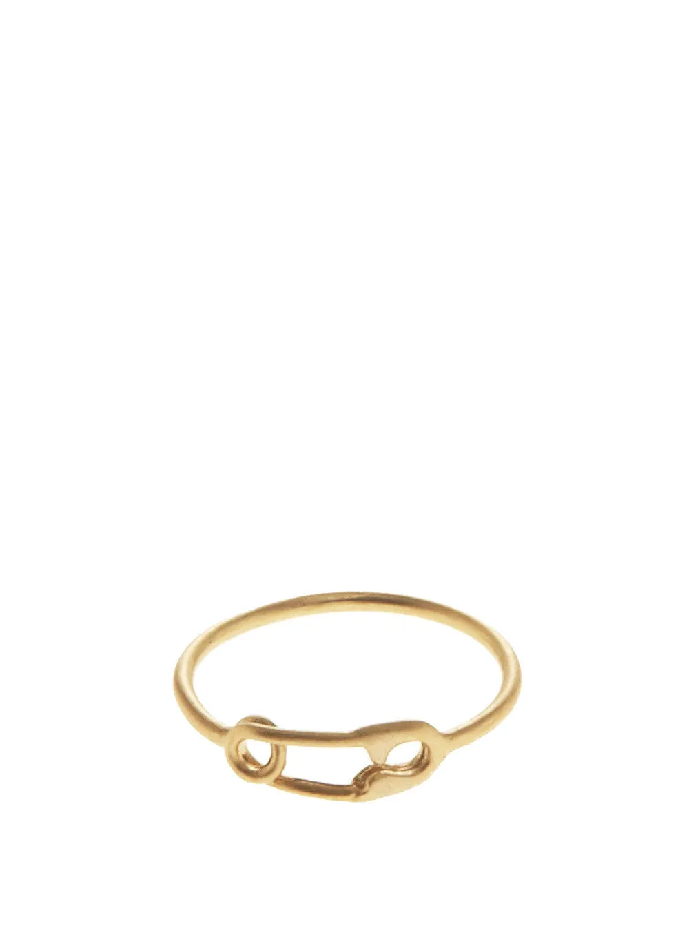 Maria Black Jewellery Safety Ring, Matte Gold