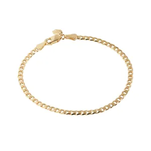 Maria Black Jewellery Saffi Bracelet Medium, Gold High Polished